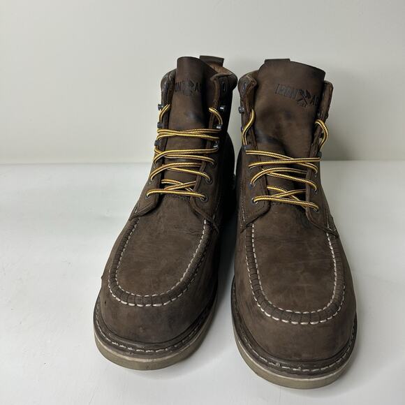 Iron Age Boots Men's 11M Reinforcer 6" Wedge Work IA5061 Steel Toe EH ASTM F2413 - Picture 3 of 10